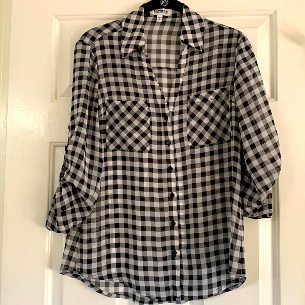Express Portofino Button down blouse
